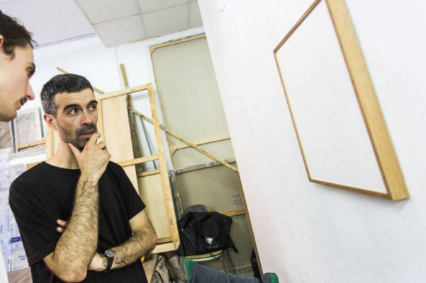 Manu Blázquez, ganador del XI premio nacional de pintura del Colegio de Gestores Administrativos