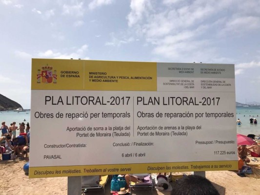 Continúa la polémica por las consecuencias de la regeneración del Portet de Moraira