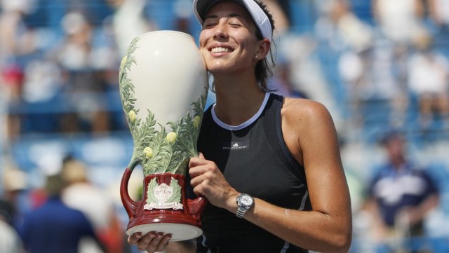 Muguruza no da opción a Halep en la final de Cincinnati y ya es número 3 del mundo