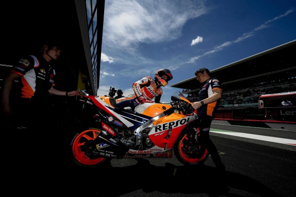Estrategia y algo de suerte, claves de la 'pole' de Márquez


