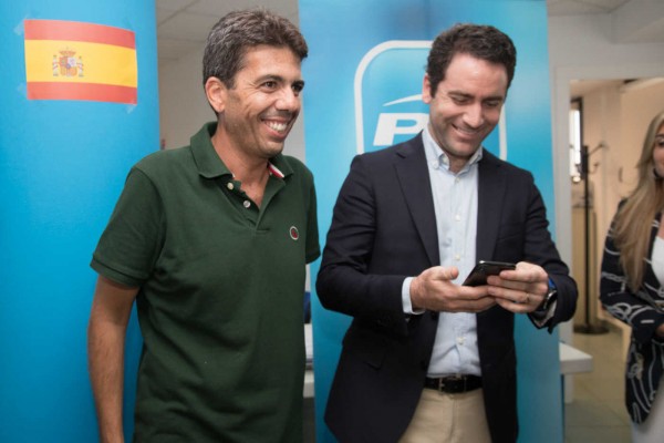 El PP considera que Cs tiene pocas excusas para no respaldar a Mazón en la Diputación de Alicante