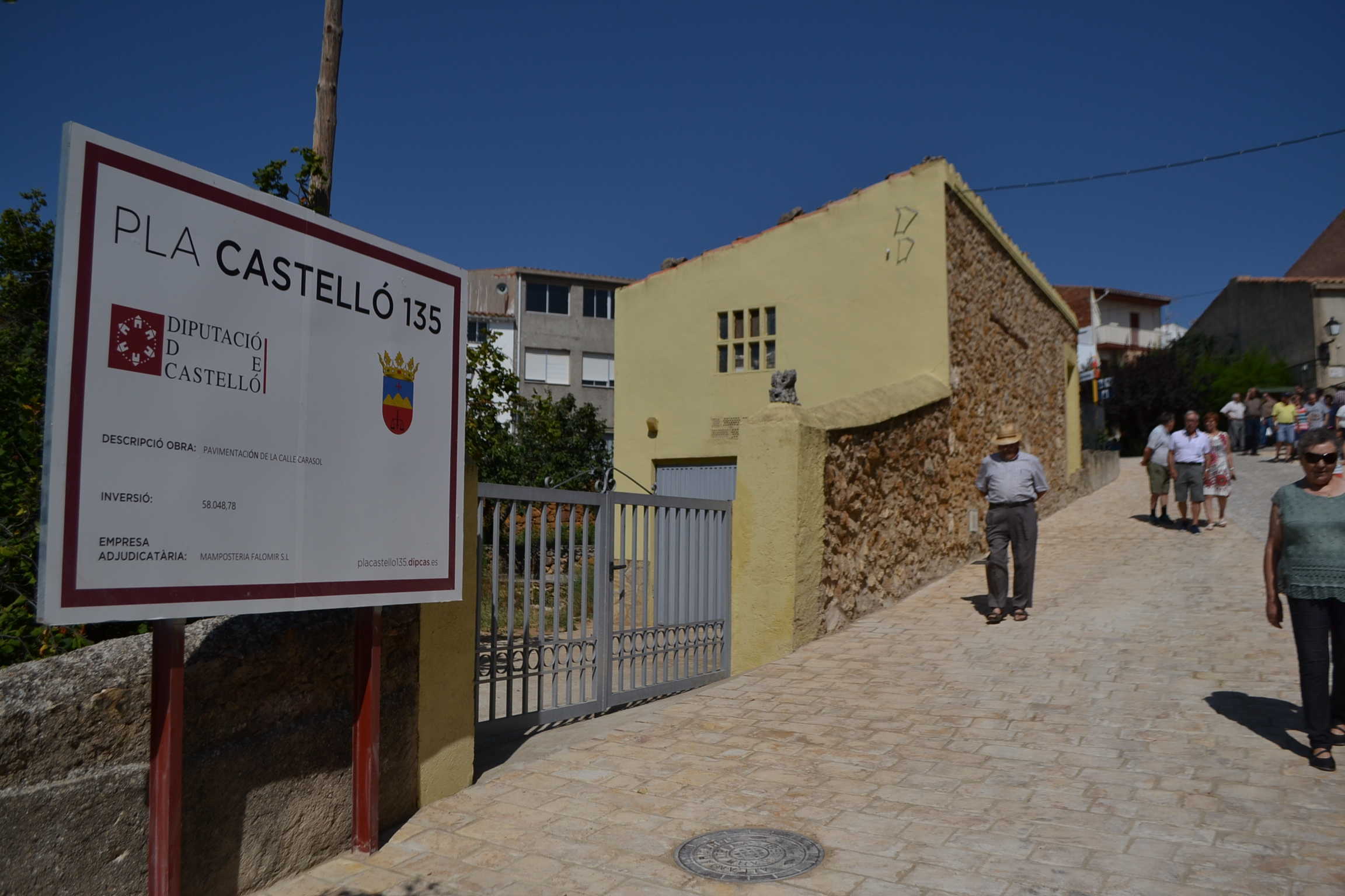 La Diputación ha dado ya luz verde a 310 obras en los municipios en las que invertirá 12,4 millones 