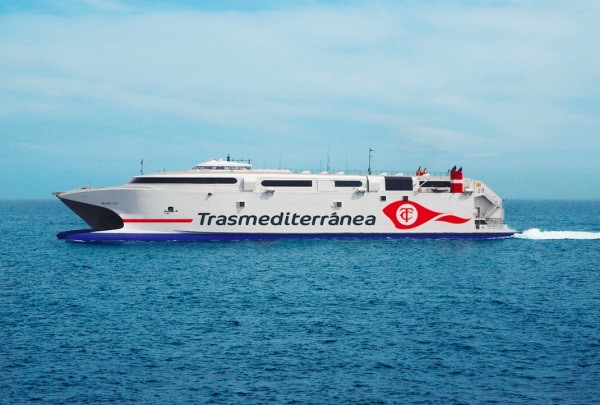 Trasmediterránea cubrirá la línea Gandía-Ibiza-Palma con el buque de alta velocidad Milenium Dos