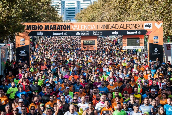 El Medio Maratón Valencia alcanza la mitad de sus dorsales disponibles