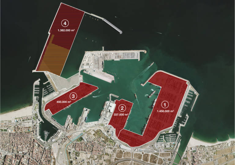 MSC prevé invertir 1.011 millones en la nueva terminal de contenedores del Puerto de València