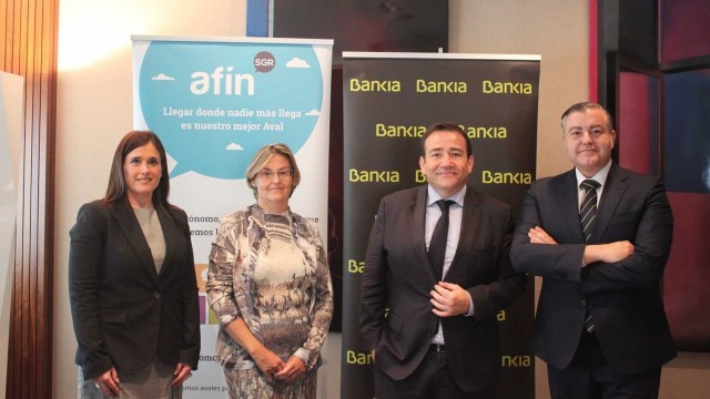 Bankia y Afín SGR renuevan su acuerdo para financiar a autónomos y pymes valencianas