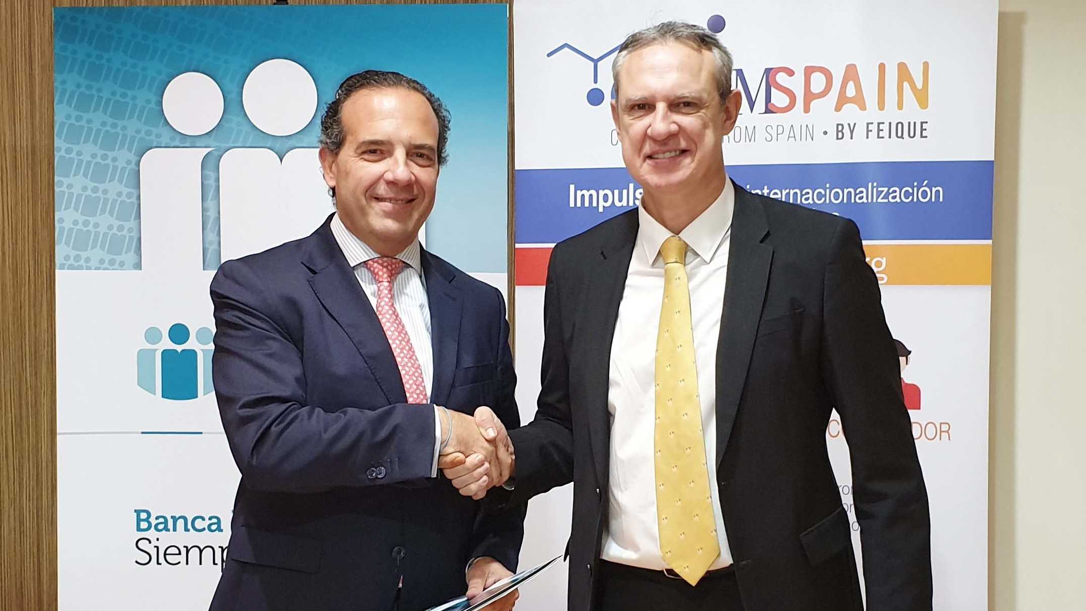 Cajamar y Chemicals from Spain renuevan su acuerdo para internacionalizar el sector químico