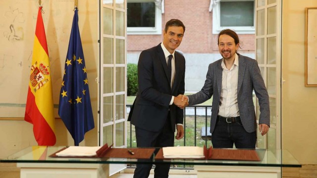El 45% de los españoles prefieren un Gobierno de PSOE y Podemos antes que con Cs, según el CIS