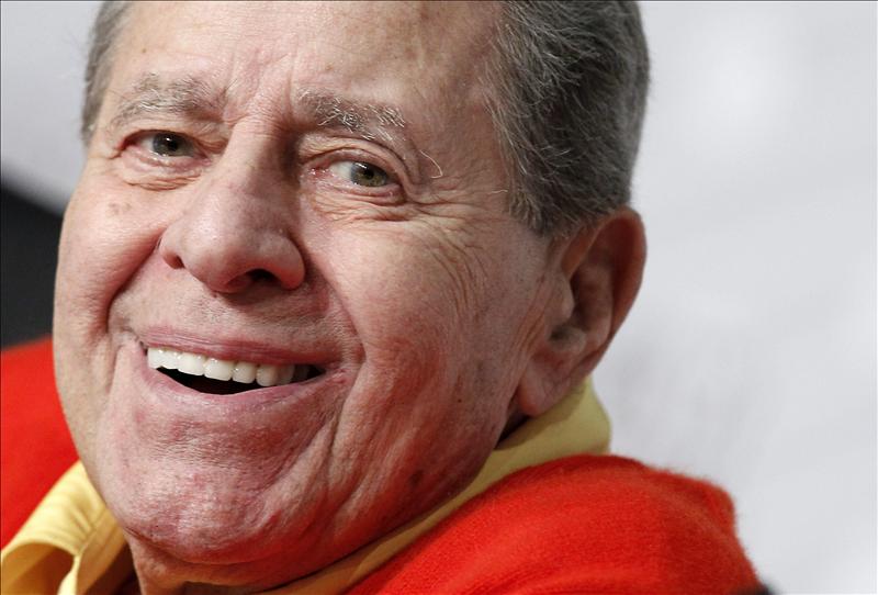 El actor y cómico estadounidense, Jerry Lewis. Foto: EFE - 
