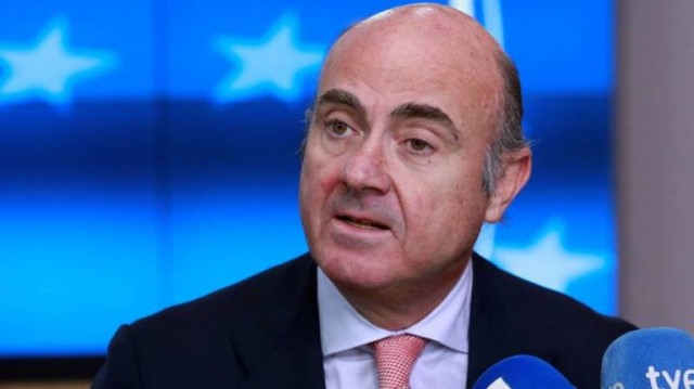 De Guindos (BCE) dice que la desaceleración y la guerra comercial ponen en peligro la estabilidad financiera