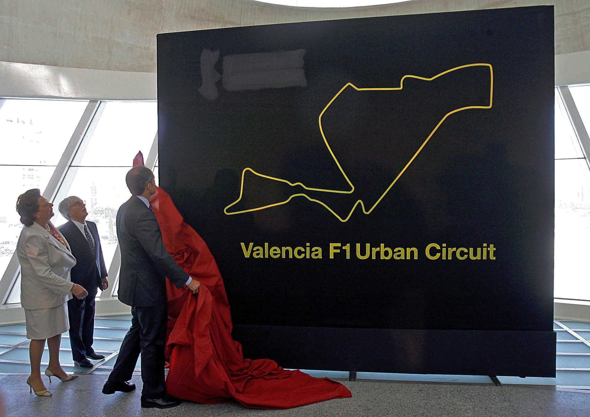 Presentación del circuito de F1 en mayo de 2007. Foto: EFE/Manuel Bruque - 