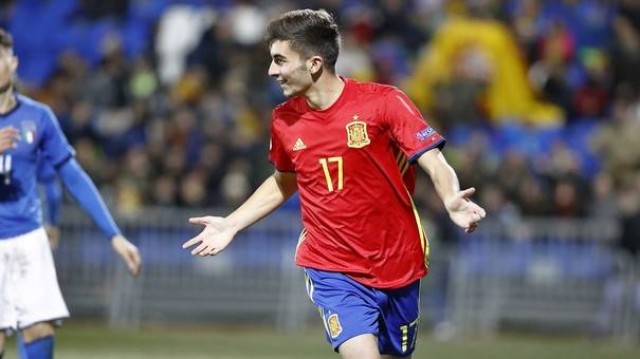 Ferran Torres se incorporó a la selección sub19, tras ganar la Copa del Rey