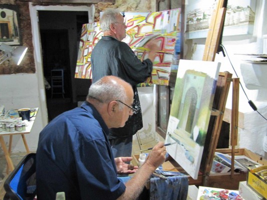 Altea, un lugar que rezuma y crea arte: El caso del taller de Rico y Nuño