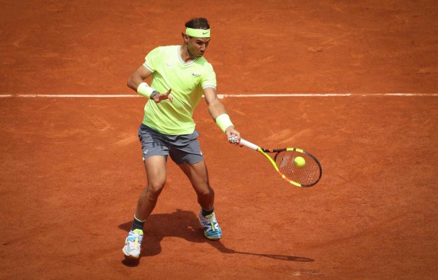 Rafa Nadal comienza la búsqueda de su duodécimo Roland Garros arrollando al alemán Hanfmann