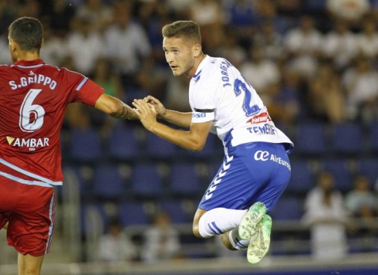 Jorge Sáenz, titular en una importante victoria del Tenerife