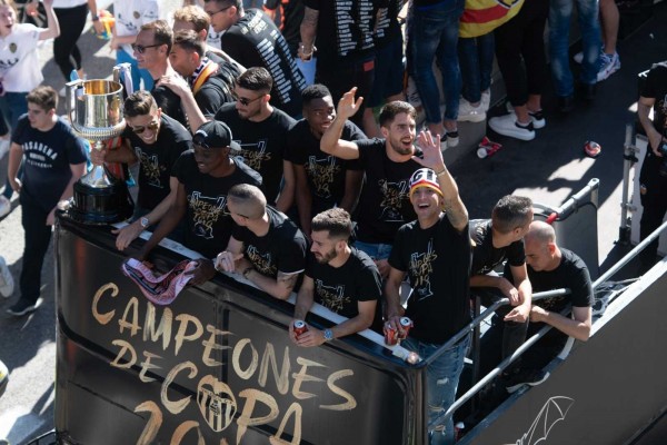 Así es el camino de los campeones hacia Mestalla