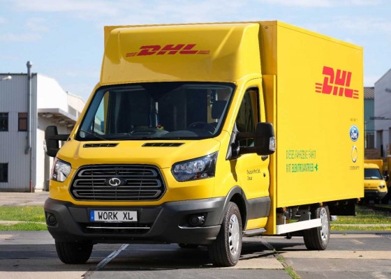 El Grupo Deutsche Post DHL y Ford Presentan la Primera Versión de la Furgoneta Eléctrica de Reparto StreetScooter WORK XL