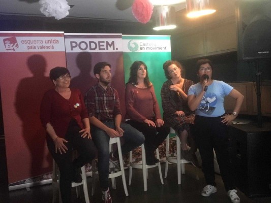 La confluencia cierra la campaña pidiendo 