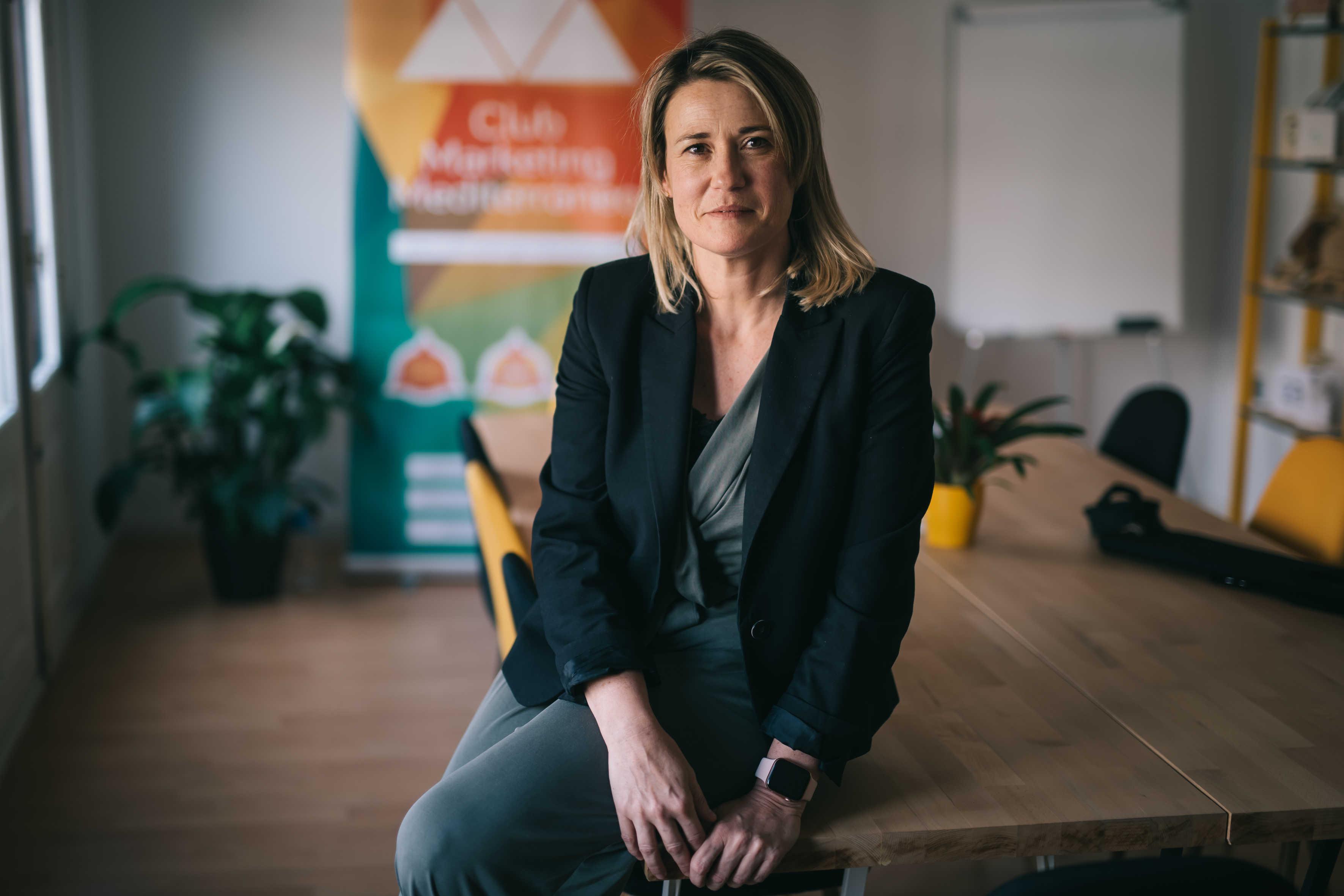 Marta Iranzo, presidenta del Club Marketing Mediterráneo. Foto: KIKE TABERNER - 