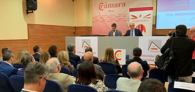 El Parque Científico de la UA y la Cámara ponen en marcha el polo de innovación de Alcoy