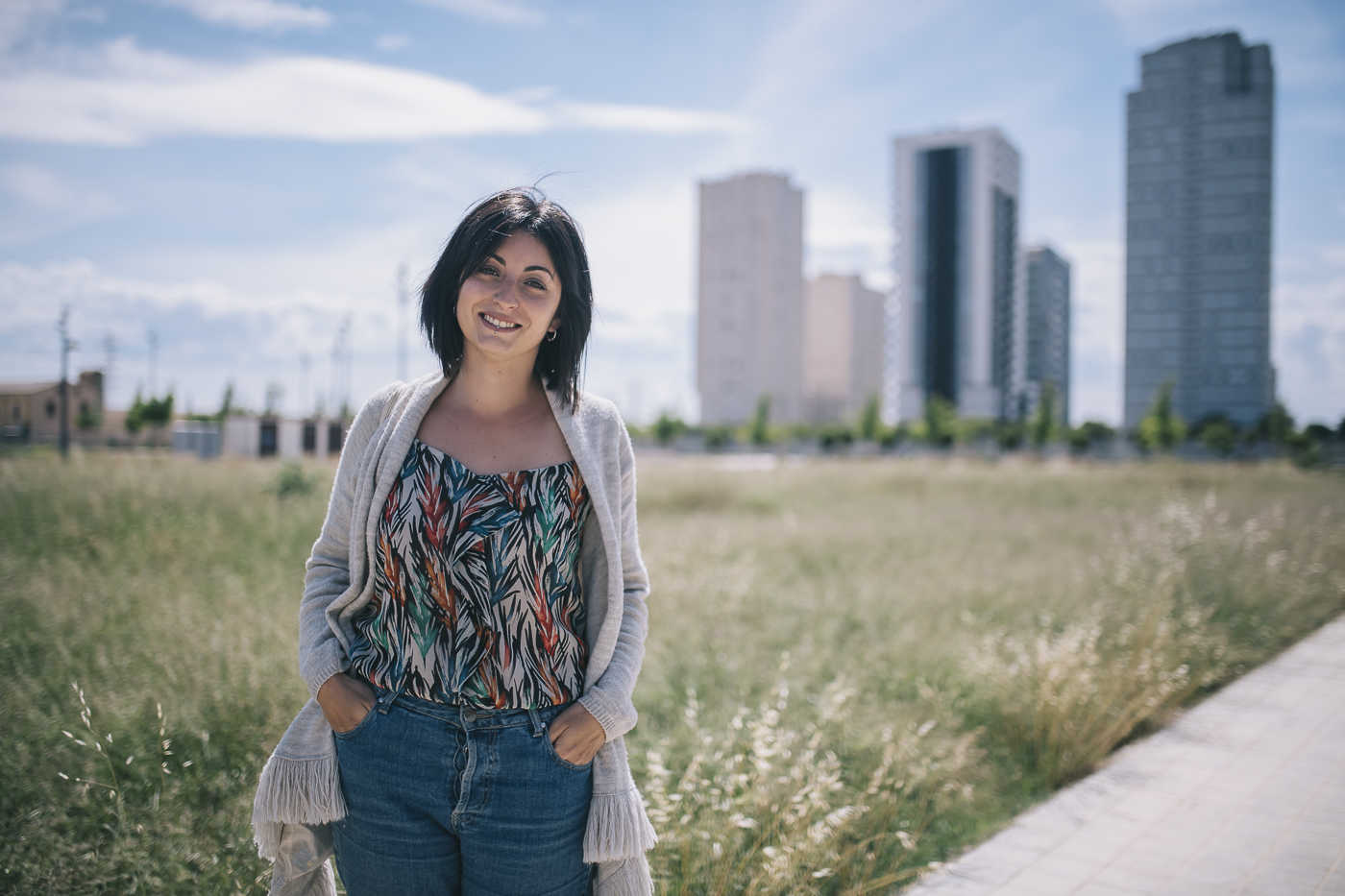 Lucía Beamud, 'número seis' de Compromís al Ayuntamiento de València. Foto: KIKE TABERNER - 