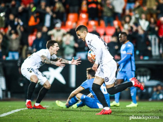 La remontada al Getafe y un gol al Betis, hitos del Valencia hacia la final