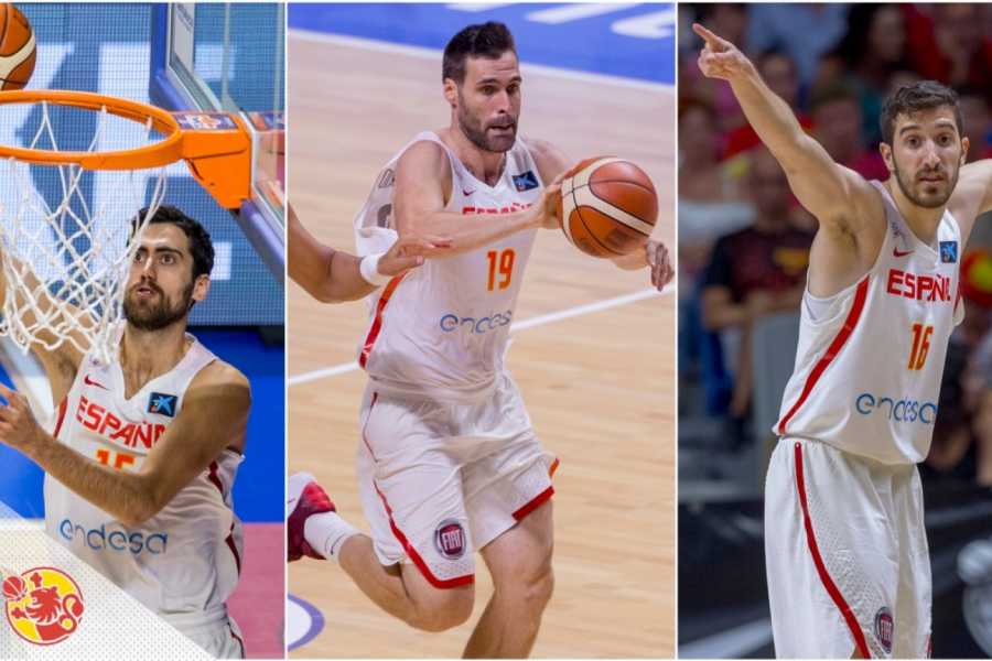 San Emeterio, Guillem Vives y Joan Sastre, al Eurobasket 2017 con la Selección Española
