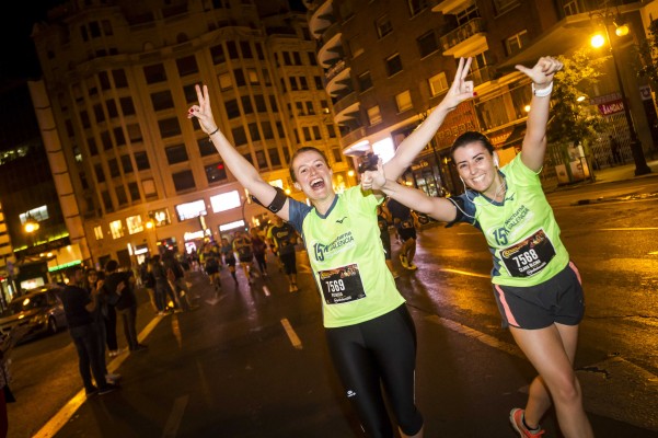 El ‘running’ femenino, en crecimiento en la 15K Nocturna Valencia Banco Mediolanum