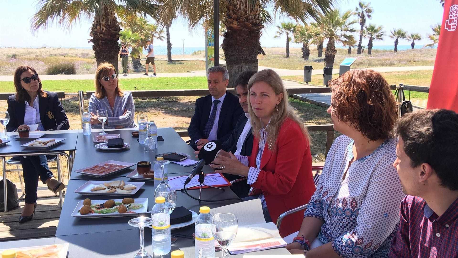 Marco anuncia la conexión del Grau con el Parque Litoral y su prolongación hasta Benicàssim