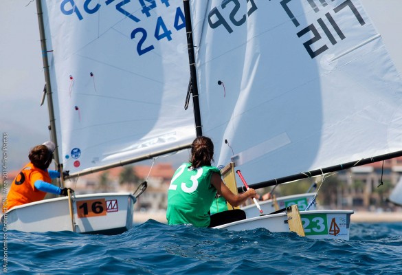 Nueve equipos de Optimist de la Comunitat Valenciana se juegan en Jávea el billete para Sanxenxo
