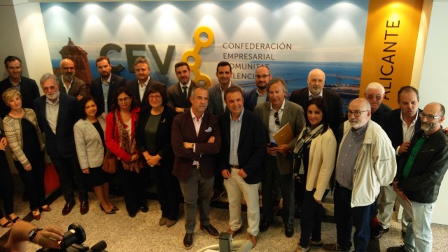 Compromís defiende ante la CEV su modelo para Alicante e incide en la mejora de los polígonos