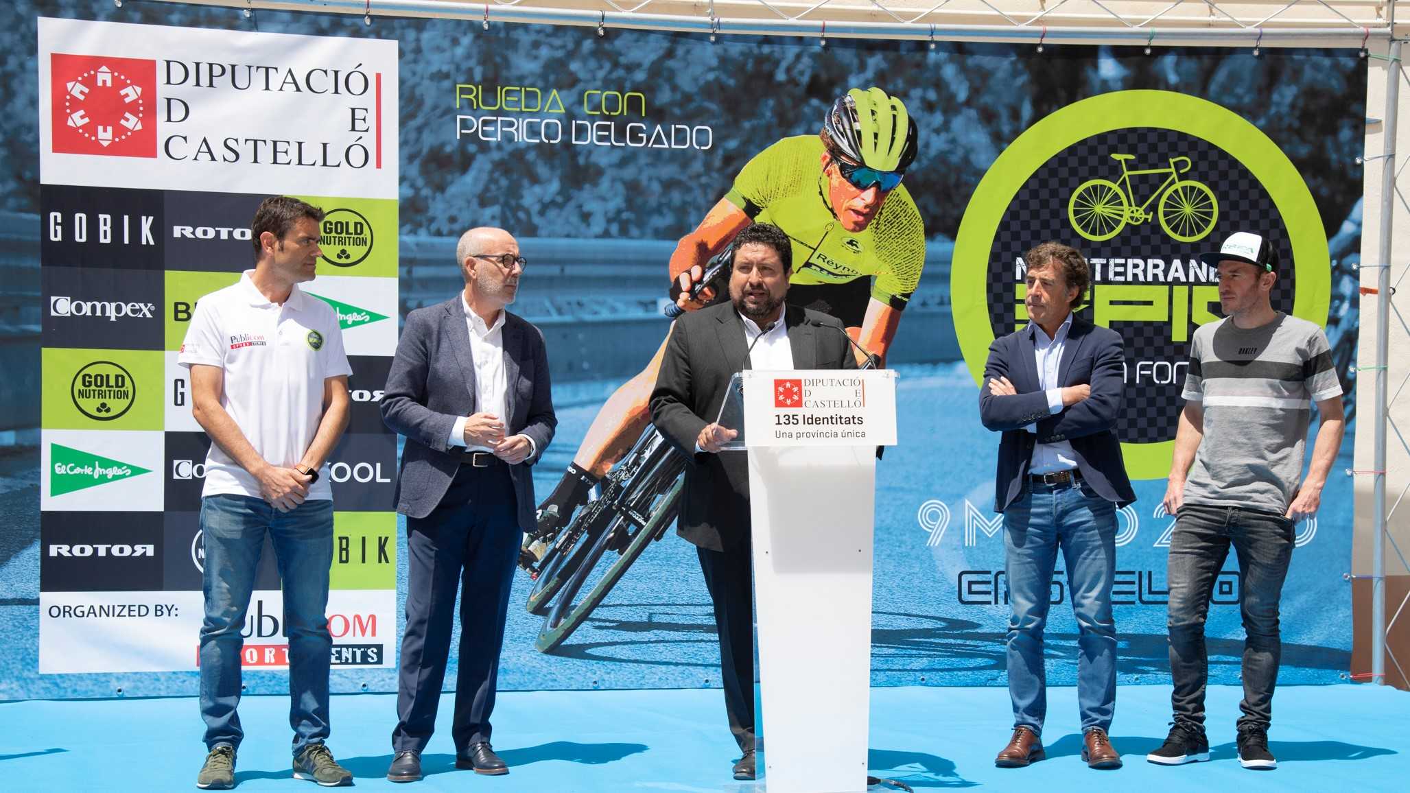 Castellón organizará una marcha cicloturista en 2020 apadrinada por Perico Delgado e Ibon Zugasti