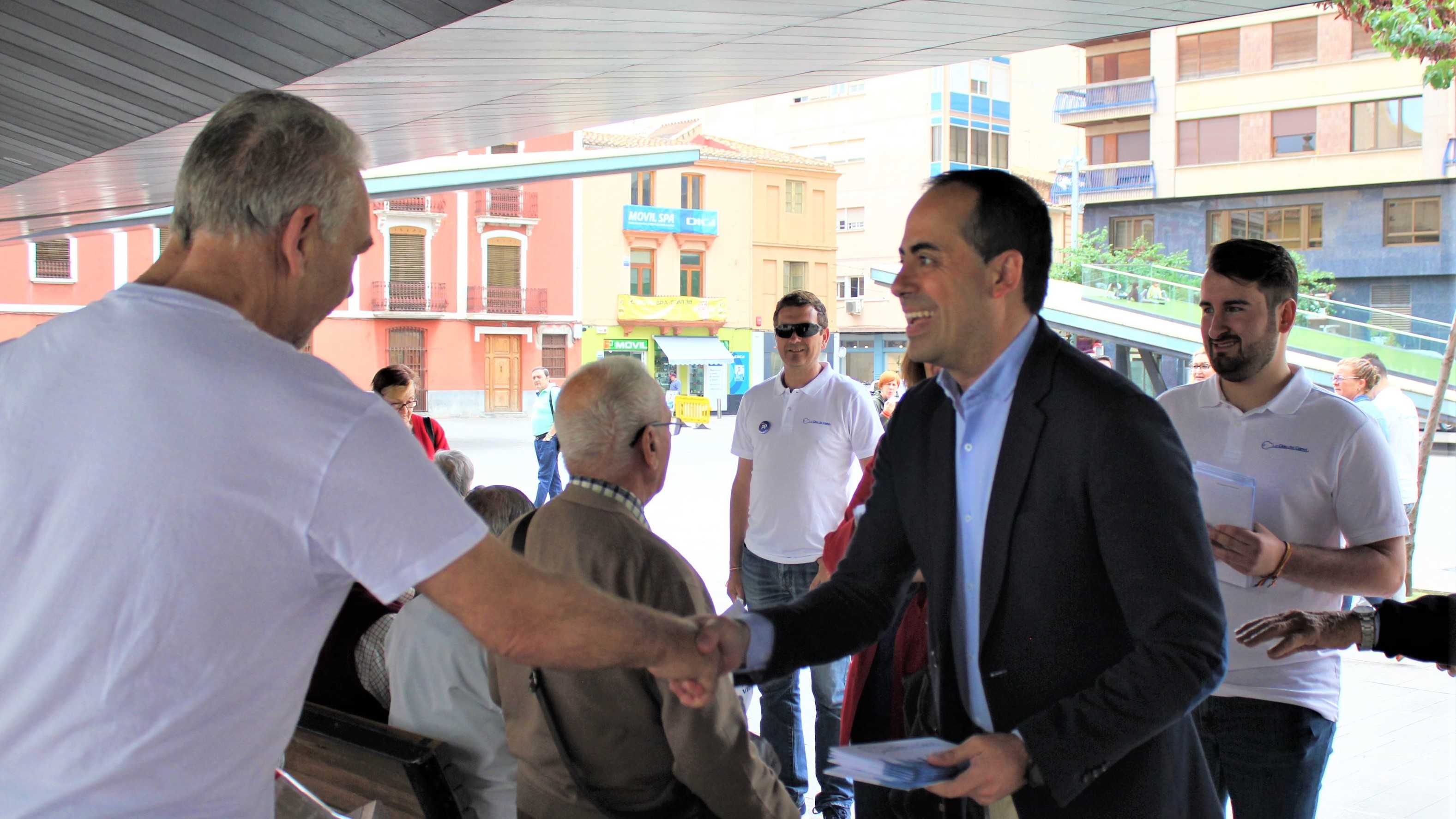Folgado (PP) pide el voto a los vila-realenses para que 