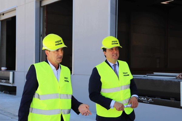Merlin, en la recta final de la construcción de una nueva plataforma logística en Riba-roja