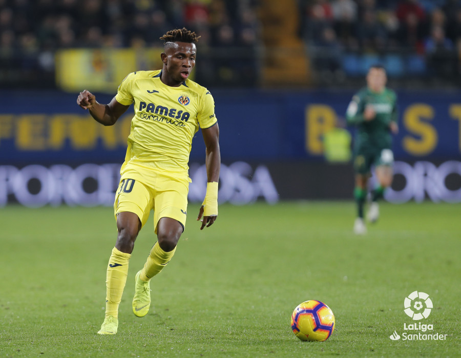El Villarreal B no puede contar con Chukwueze para la promoción de ascenso
