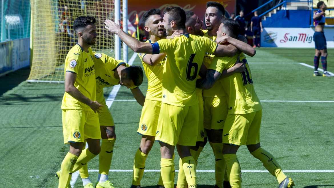 Villarreal B-Melilla en la primera ronda de ascenso