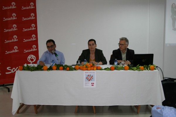 El PSPV de les Alqueries se compromete a dar prioridad a los cítricos y ayudar al productor