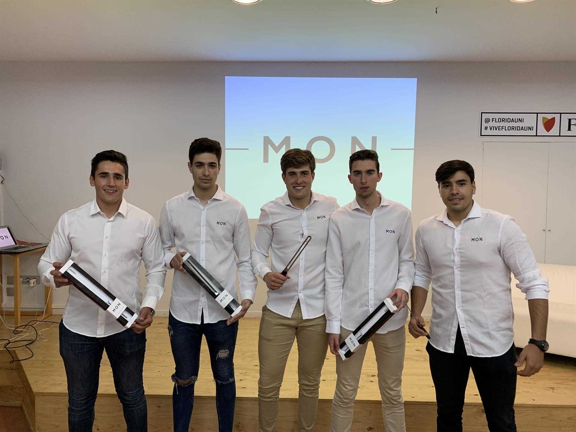 Una startup de estudiantes valencianos lanza al mercado un cuchillo jamonero anti cortes