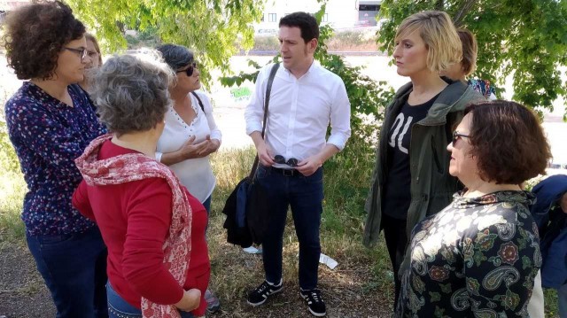 Ignasi Garcia se compromete a resolver las demandas de los barrios periféricos de Castelló