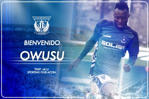 Owusu firma por el Leganés tras pasar por el Toledo

