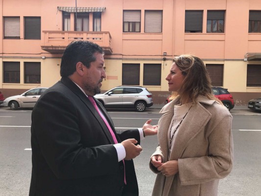Carrasco y Moliner acuerdan recuperar la antigua comisaría de policía, cerrada desde 2011