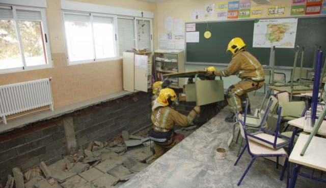 Los informes sobre el colegio de Santa Pola que se hundió en 2013 revelan que no hubo reformas en el centro