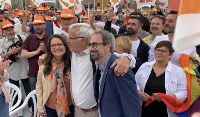 Ribó defiende que Compromís ofrece estabilidad y valentía para liderar València