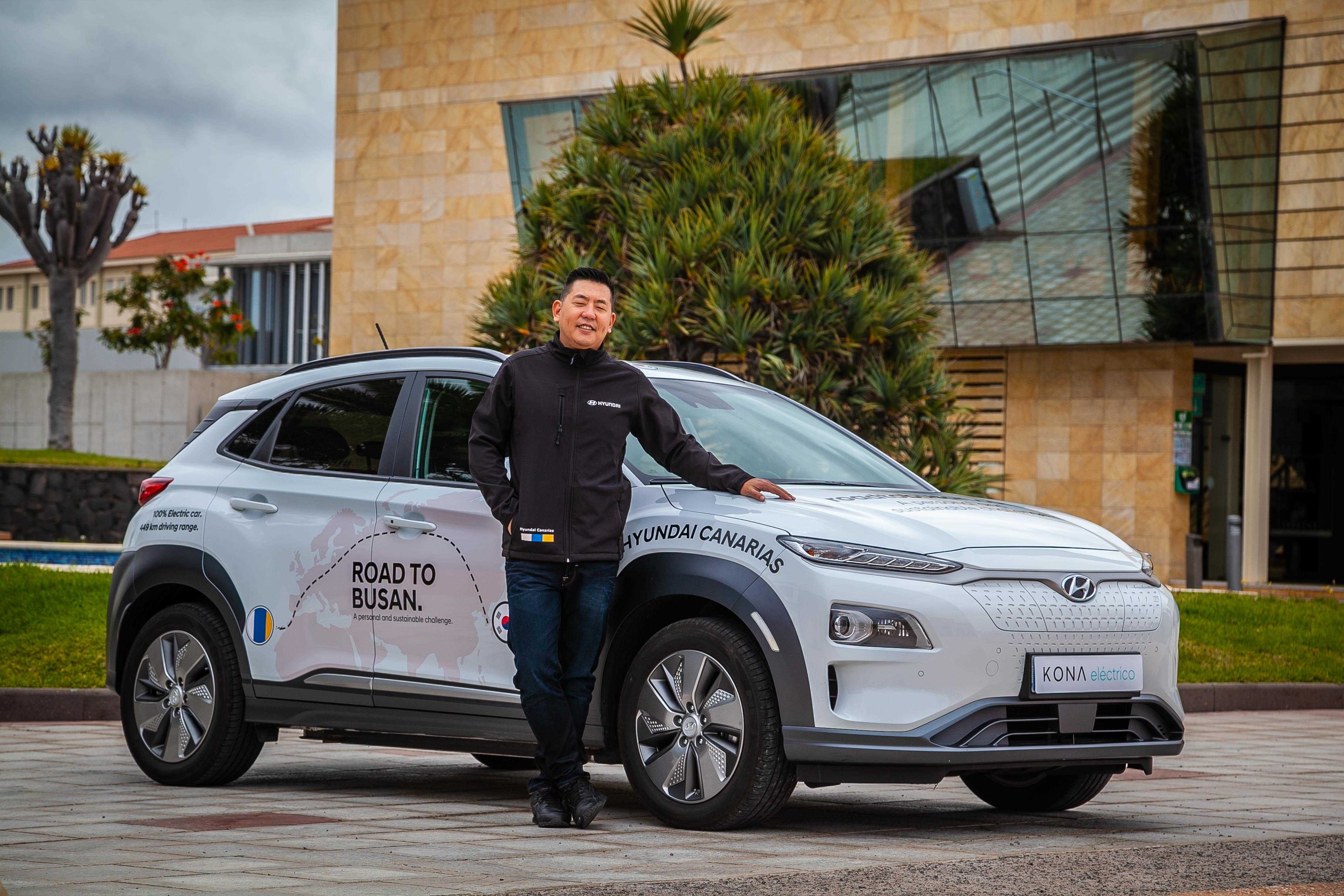 “Road to Busan”: el desafío sostenible de Yuna y Hyundai Canarias