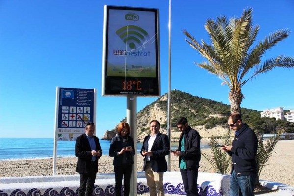 Finestrat ampliará las zonas de wifi gratis en el municipio
