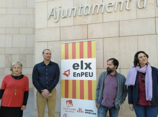 Elx en Peu propone deducciones fiscales en
las tasas municipales si hay corresponsabilidad ciudadana