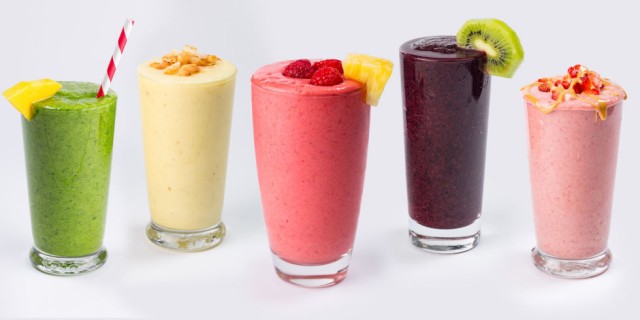 Los zumos, 'smoothies' y batidos pueden disparar las calorías y producir picos de azúcar en sangre