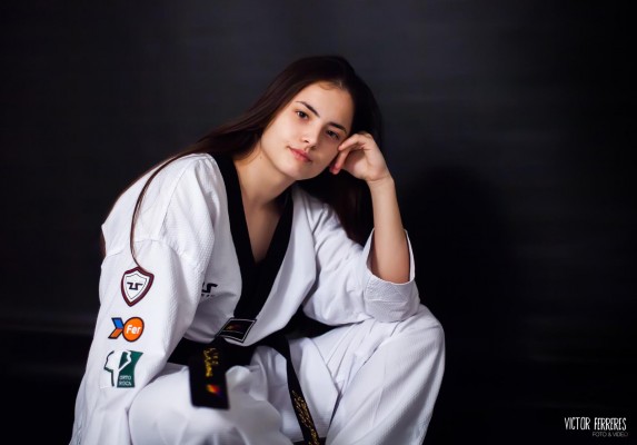 Cheyenne Brito, la taekwondista que sueña con llegar a unas Olimpiadas y montarse un gimnasio con su padre

