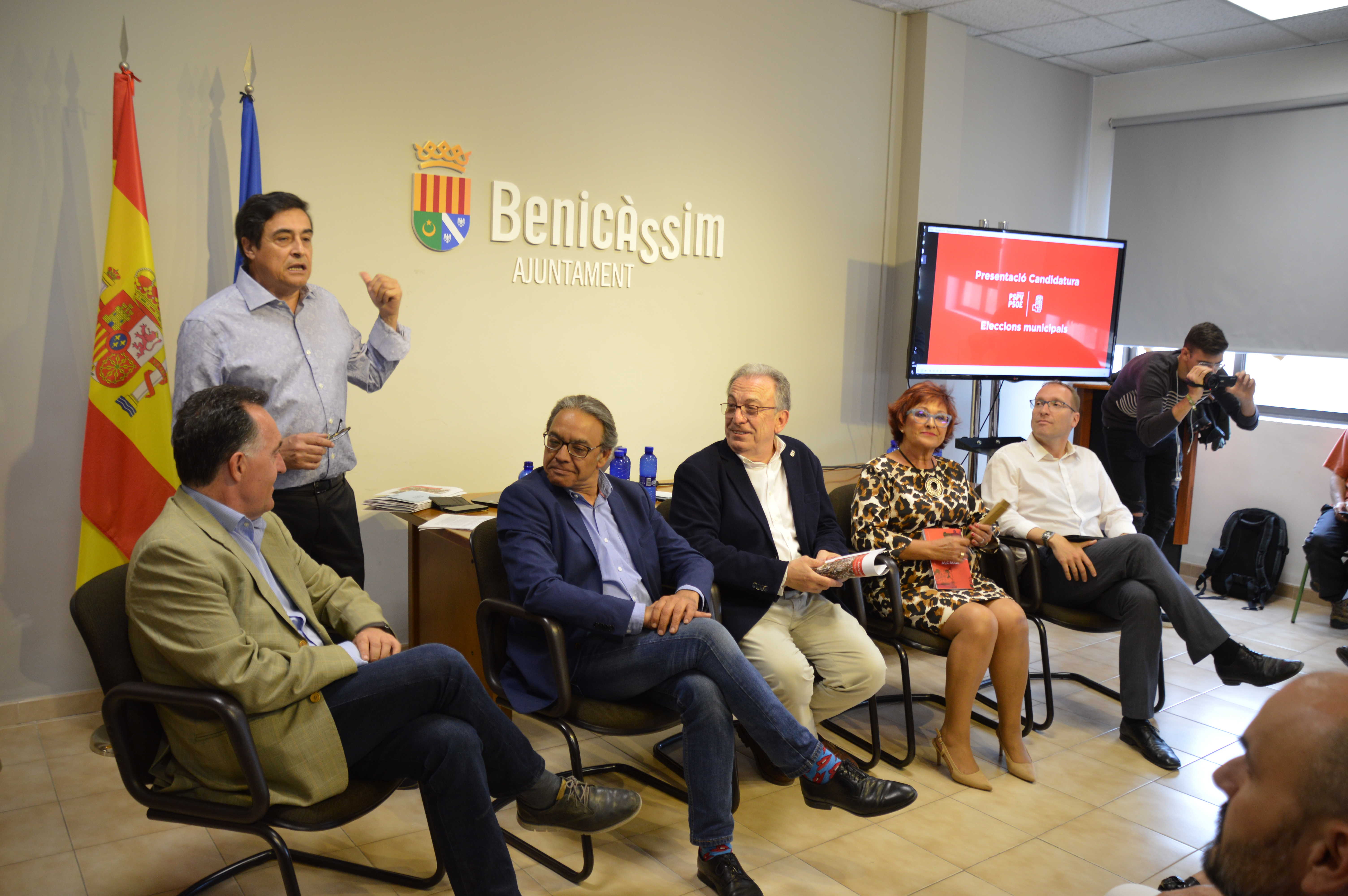 Los socialistas de Benicàssim se presentan al 26-M animados al ver 