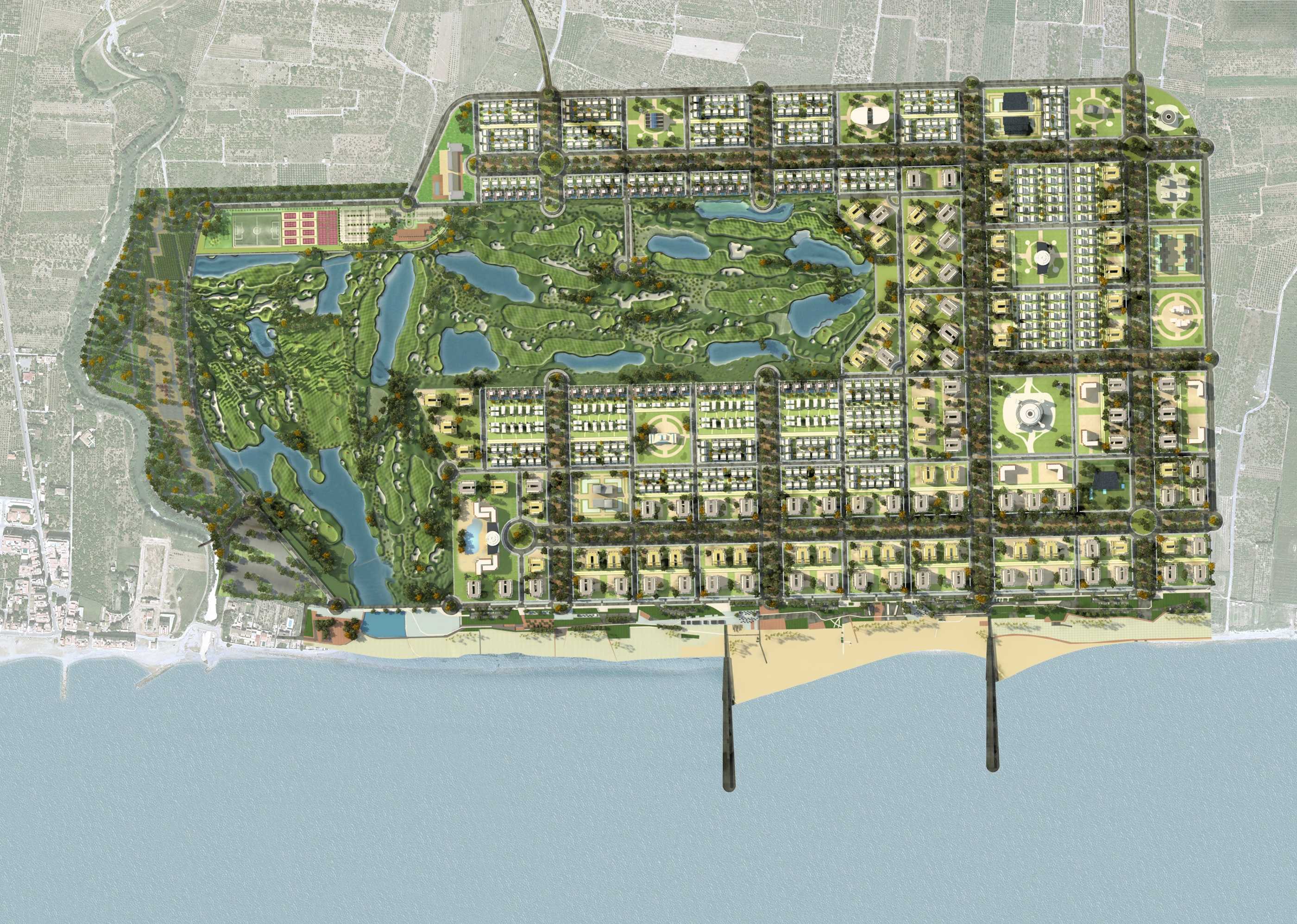 Golf Sant Gregori prevé vender un tercio de sus 6.000 casas de alto standing a clientes extranjeros